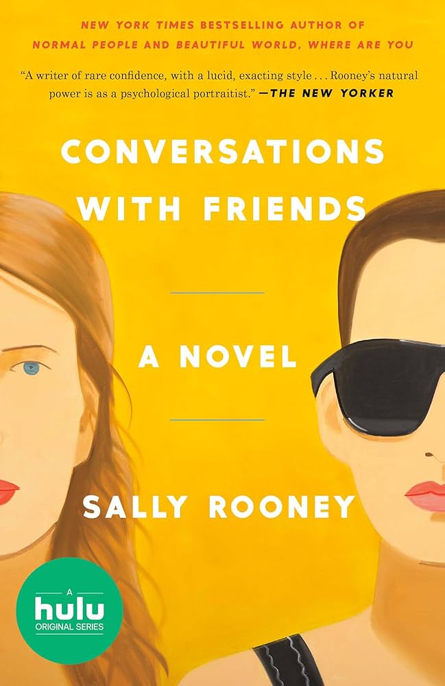 book cover with two women looking forward